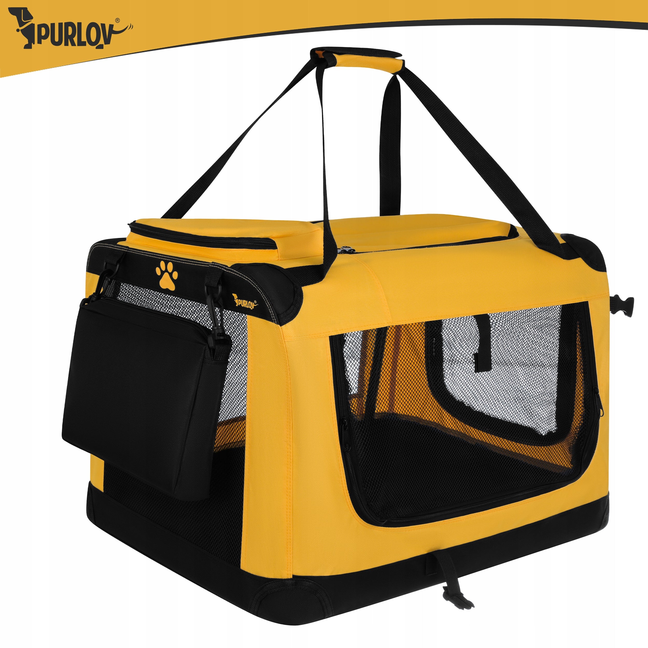Dog Transporter Carrying Bag Folding Playpen Large for Car Packaging status original