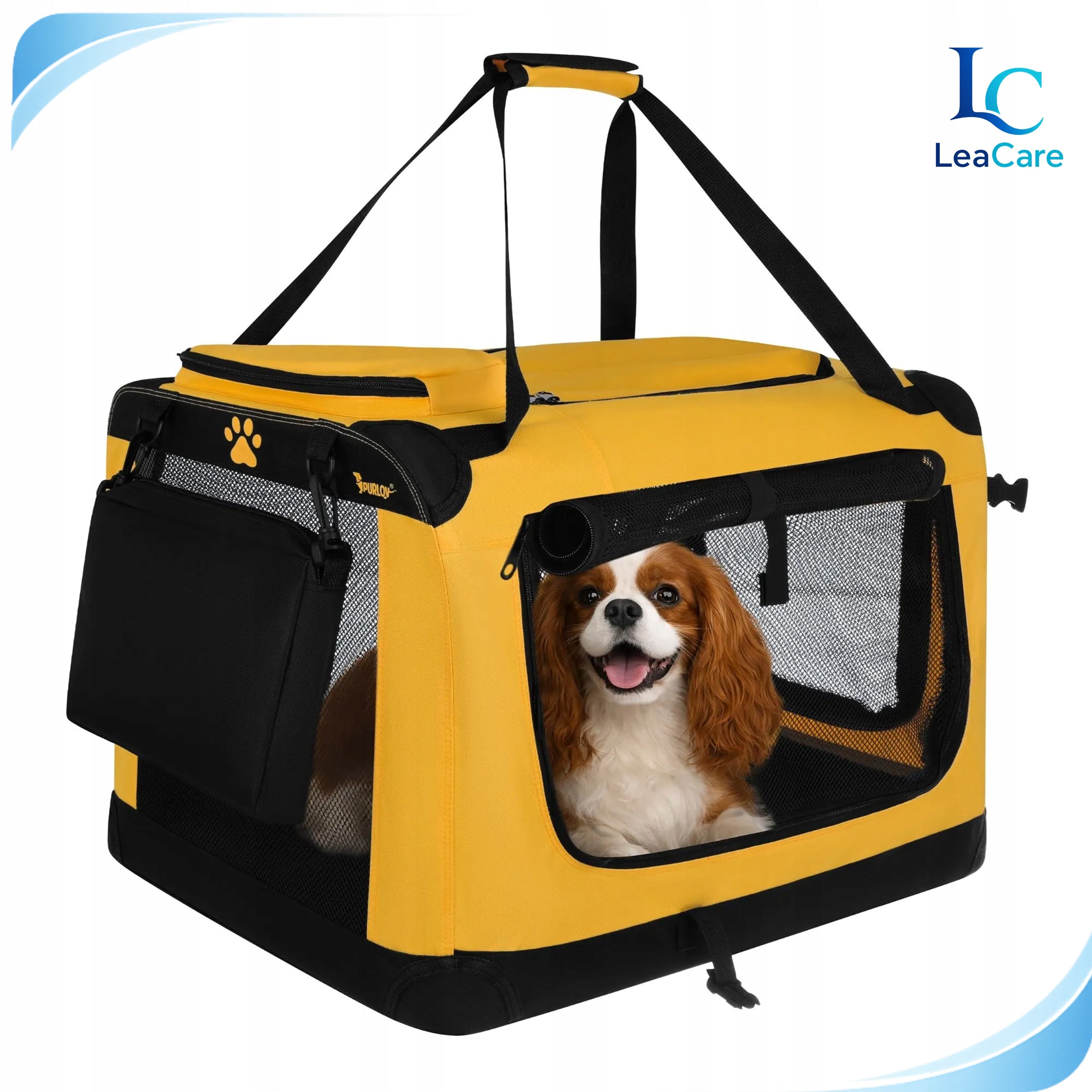 Dog Transporter LARGE Folding Playpen for Car up to 25kg XXL Travel Brand Iso Trade