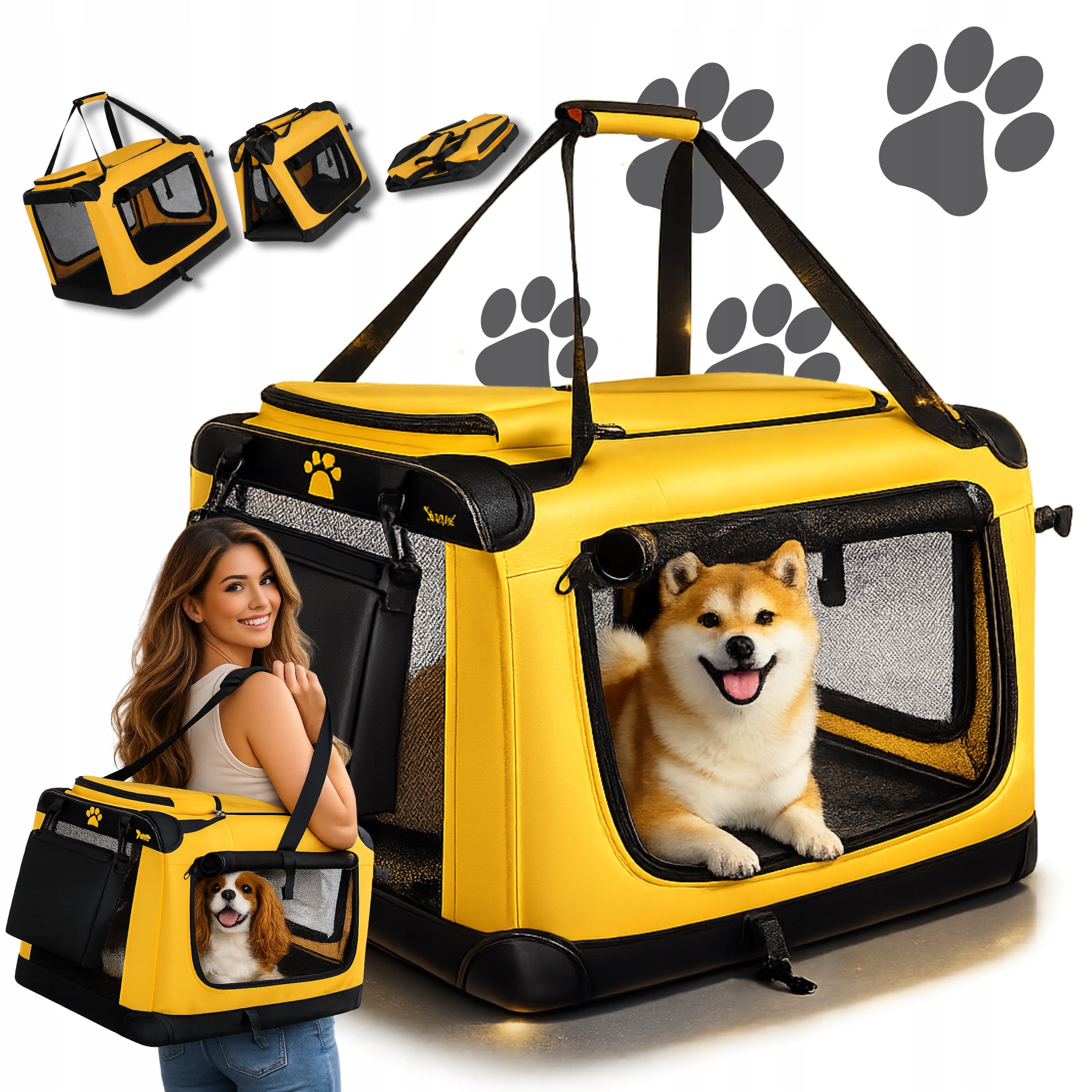 Dog Transporter LARGE Folding Playpen for Car up to 25kg XXL Travel Manufacturer code 00027480