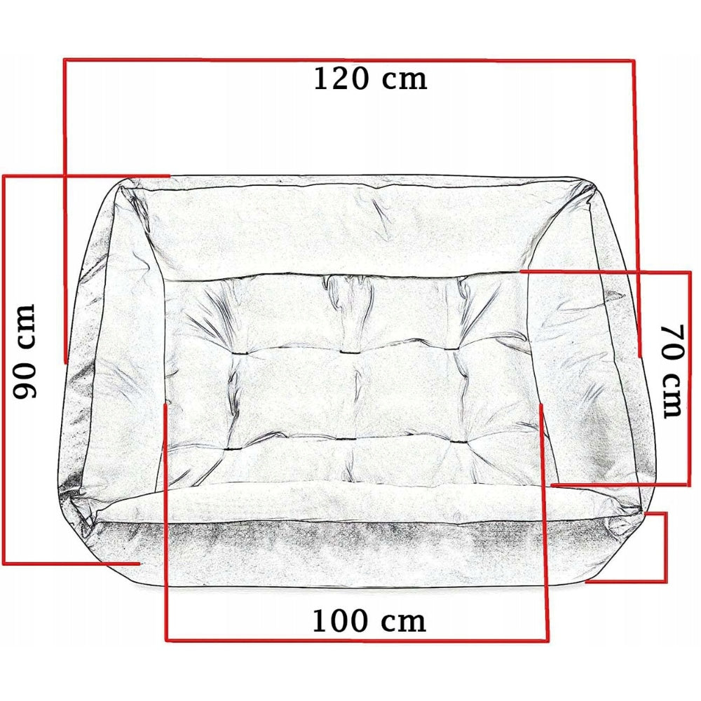 Dog bed 120x90 bed playpen couch solid waterproof Brand Superkissen24