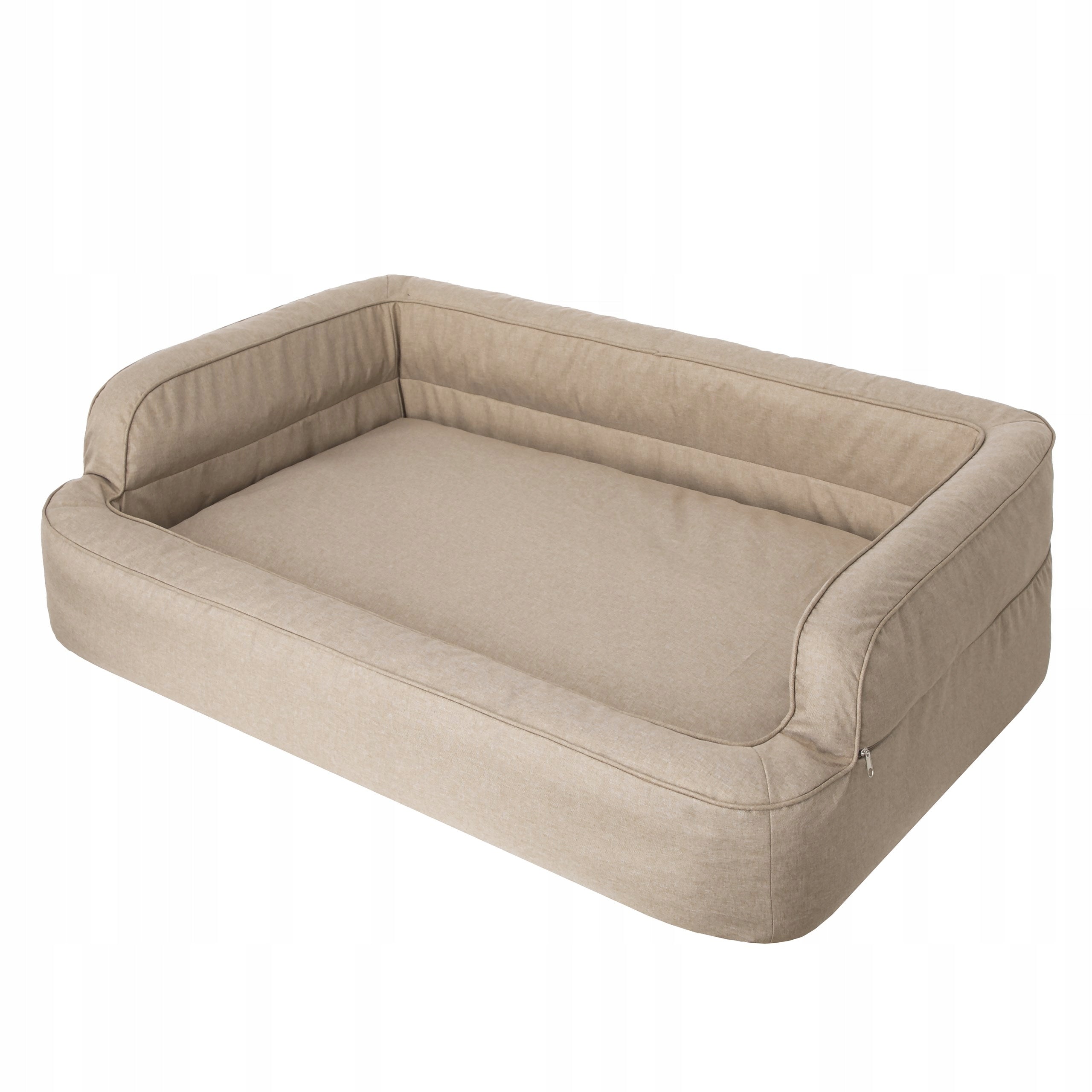Dog bed Couch bed, rectangular mattress with pillow 80x50cm