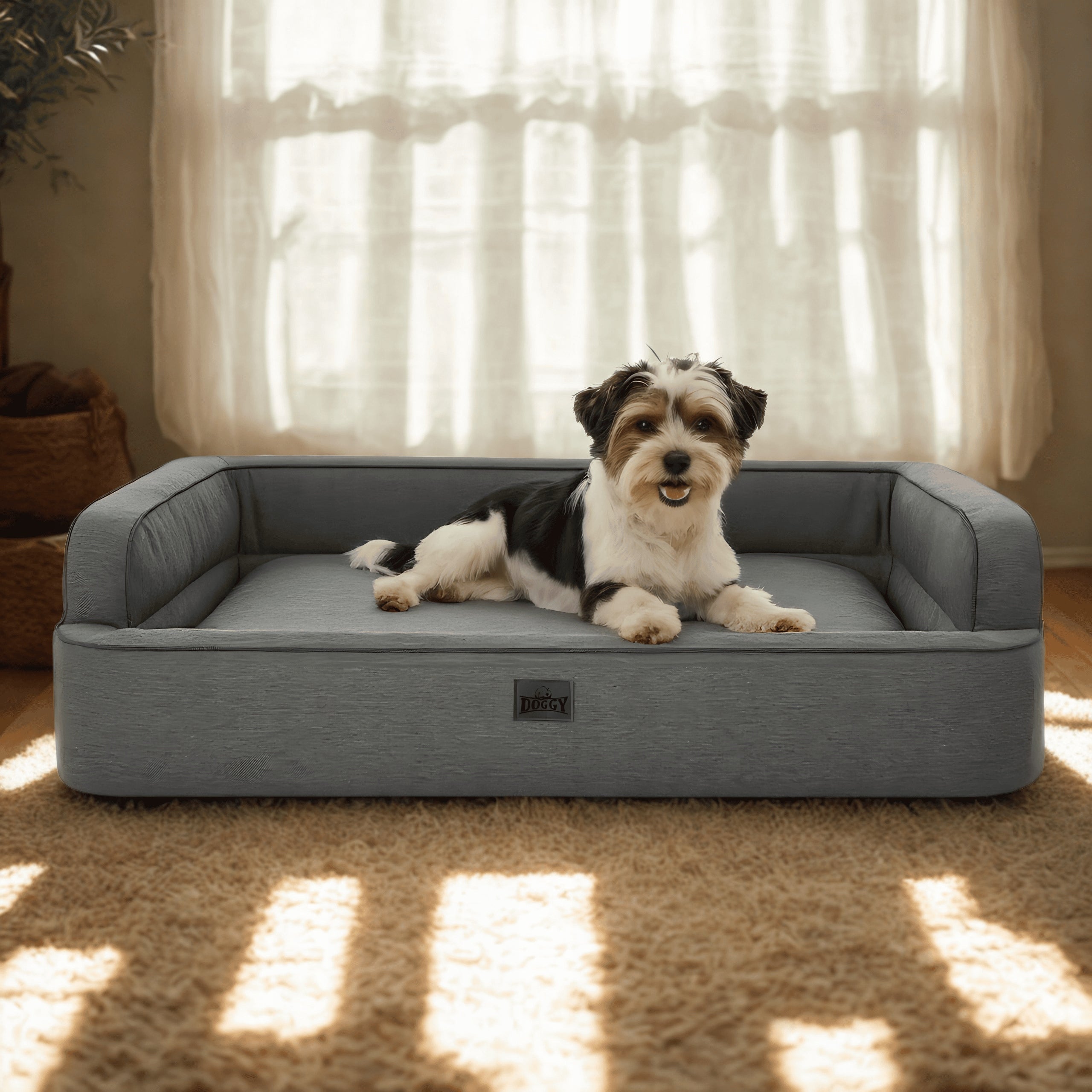 Dog bed - couch, dog bed - easy cleaning 78x47 cm Packaging status original