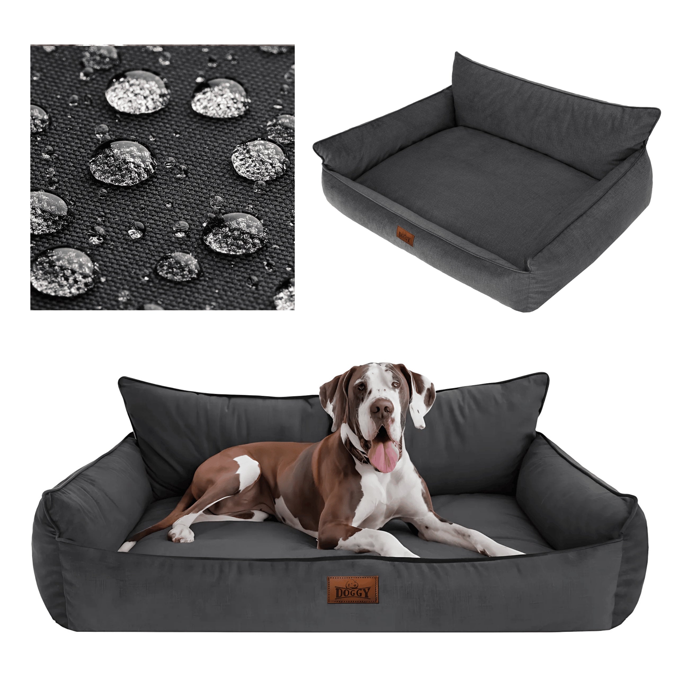 Dog bed - playpen dog bed - waterproof - XXXL 132x106 cm