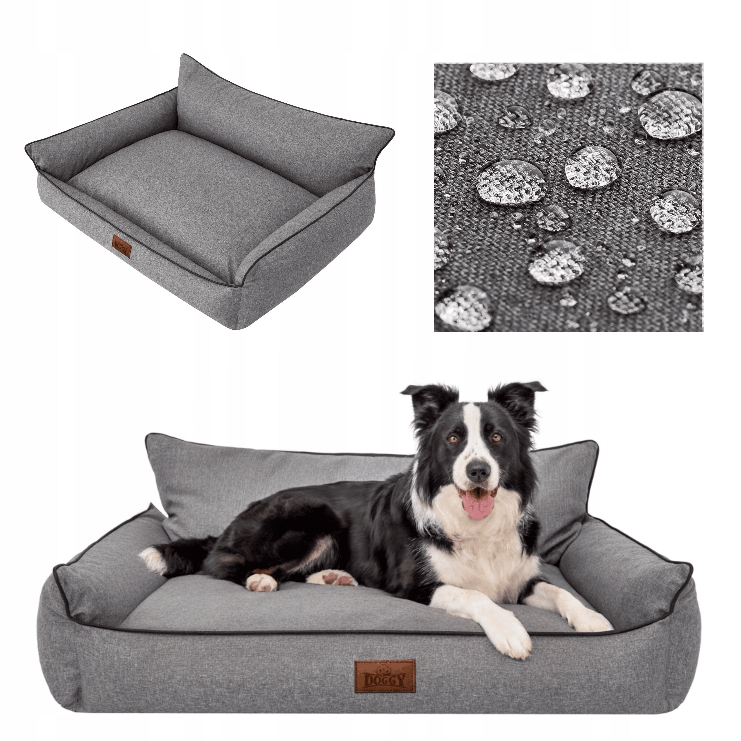 Dog bed - waterproof playpen - dog couch - XXL 106x80 cm