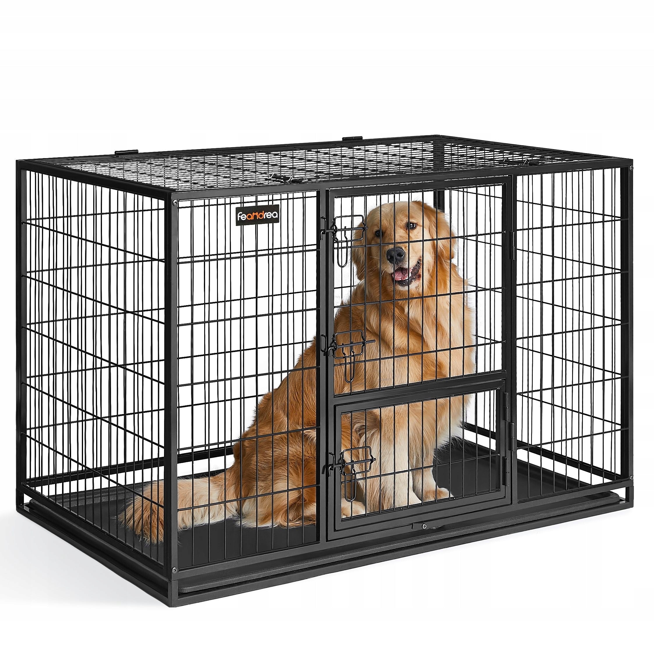 Dog cage 122x74,5x80,5 cm black Manufacturer code PPD003B01V1