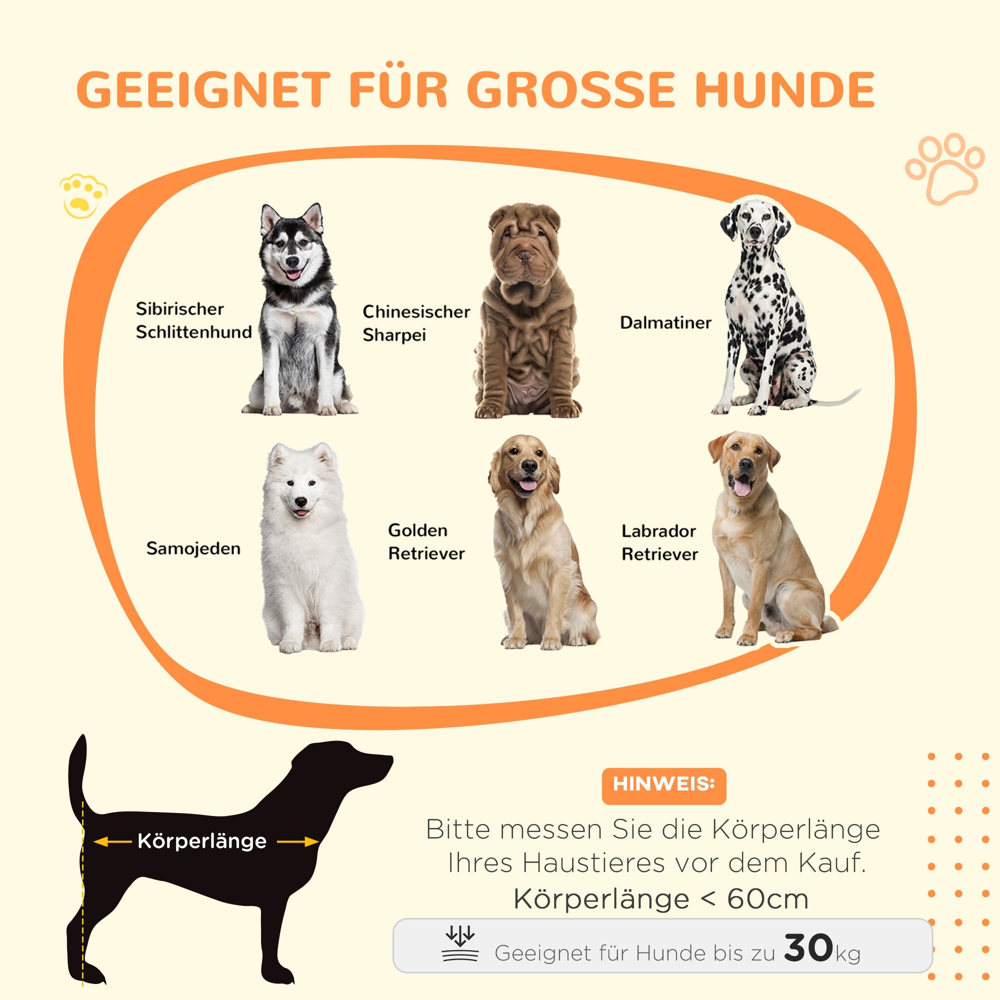 Dog cage, domestic, with entrance, for dogs up to 30 kg grey Brand PawHut