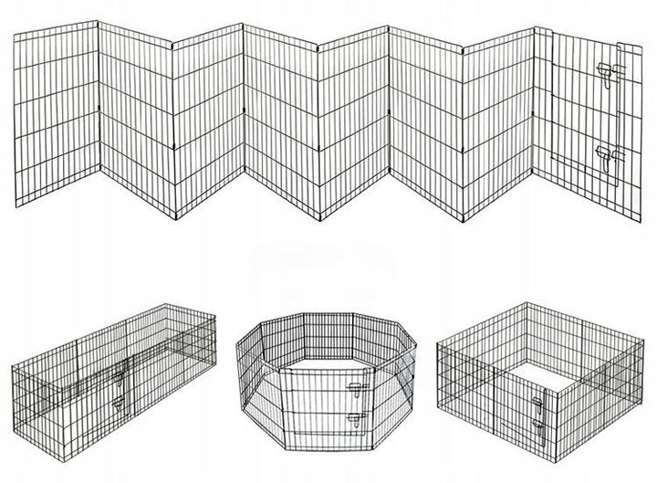 Dog enclosure XL Puppies enclosure Oh!Dog Modular Playpen Breeding* Cage Brand no brand
