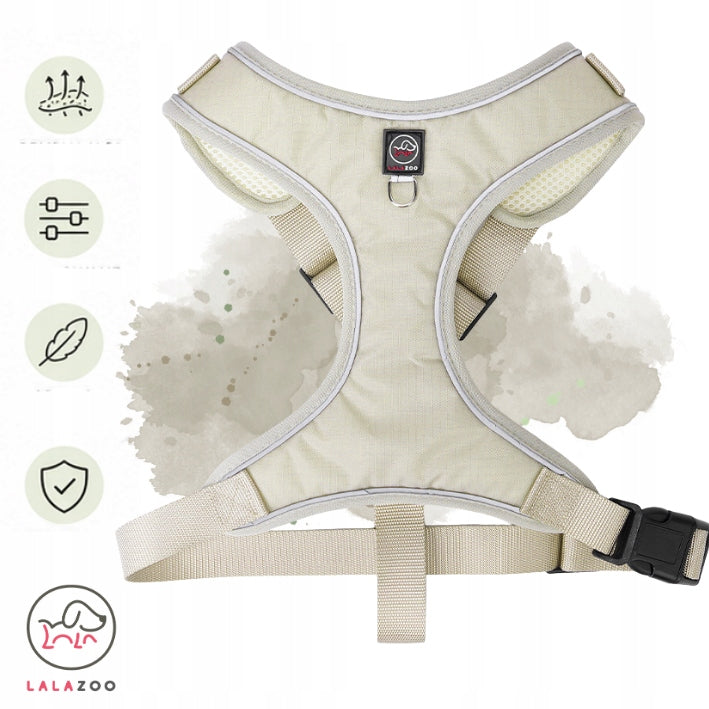 Dog harness guard PRESSURE-FREE for small dog PORTO beige M Manufacturer code 5906555654758