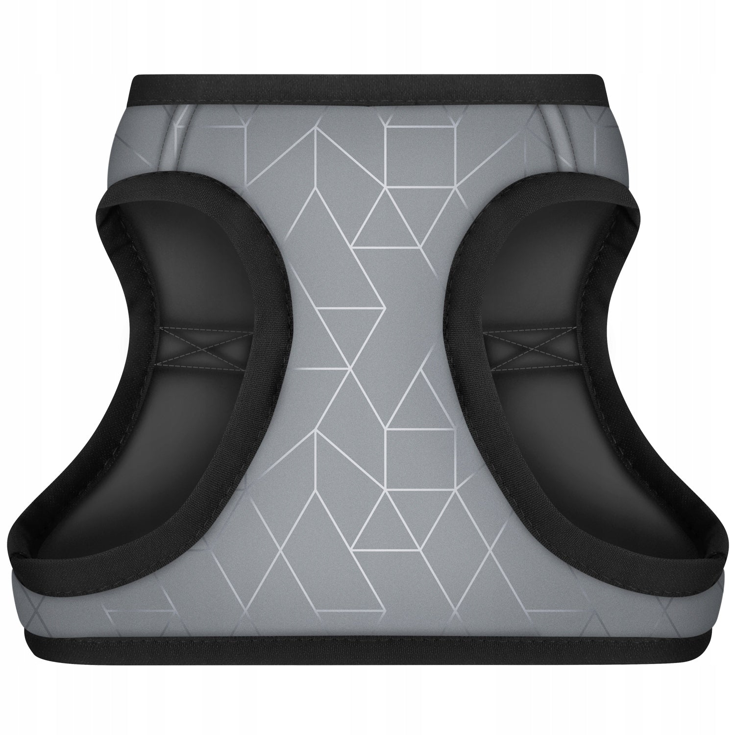 Dog harness soft, reflective, with QR passport, ergonomic, XXS(XS2) Brand Waudog