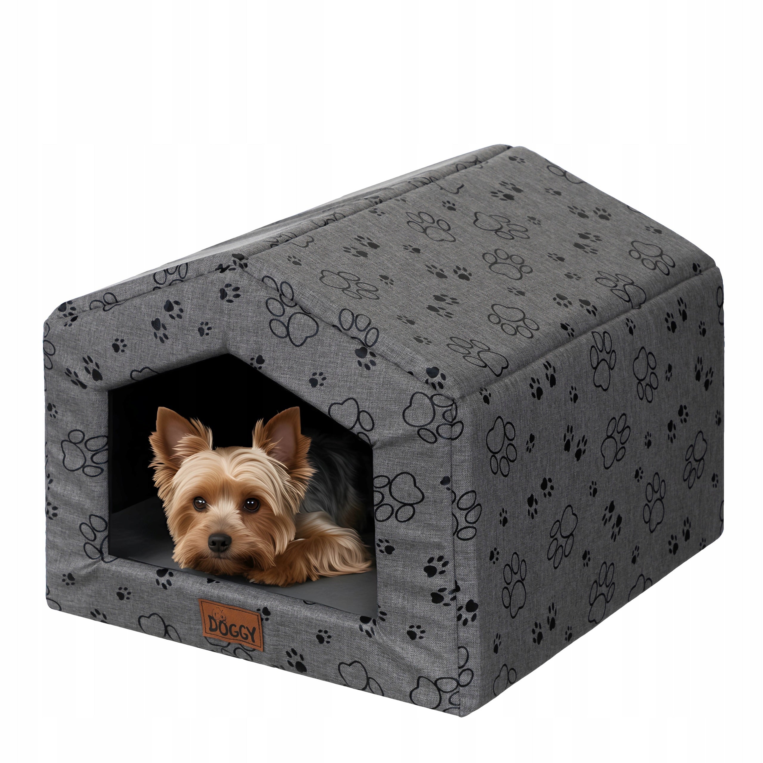 Dog kennel with pillow - Dog bed booth Cat house 46x50 cm