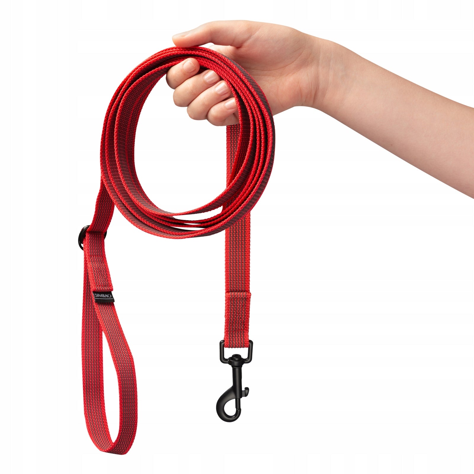 Dog leash 3m adjustable rubberized non-slip strong SIMBAO RUNCITY Packaging status original
