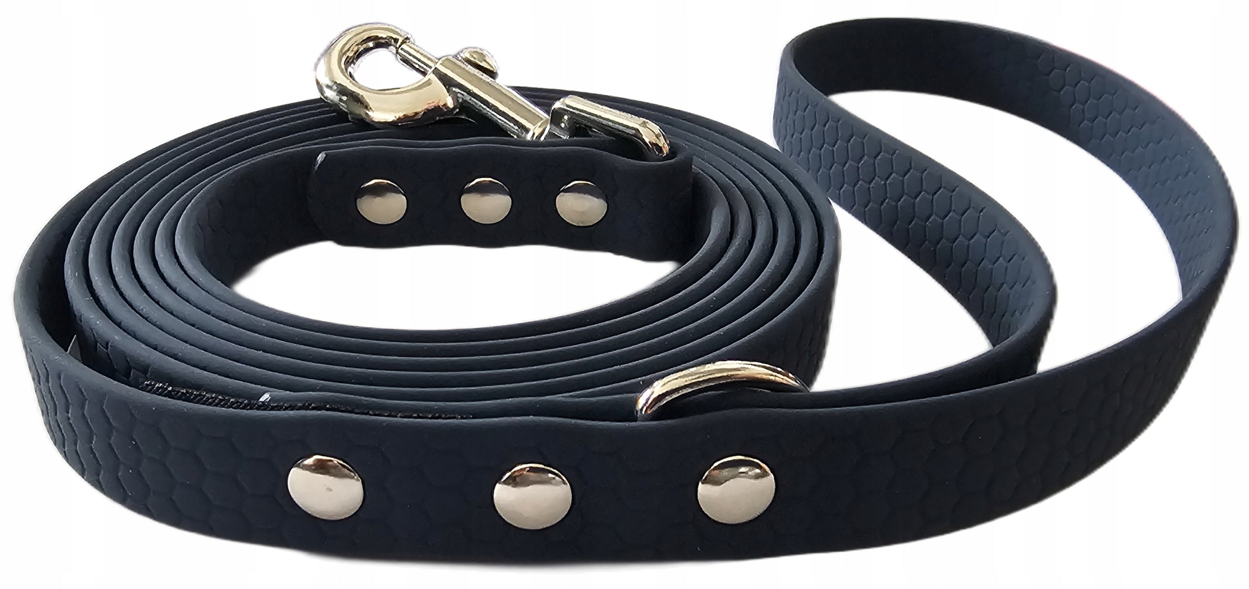 Dog leash training waterproof biothane hexa navy blue kerosene 5m Brand no brand
