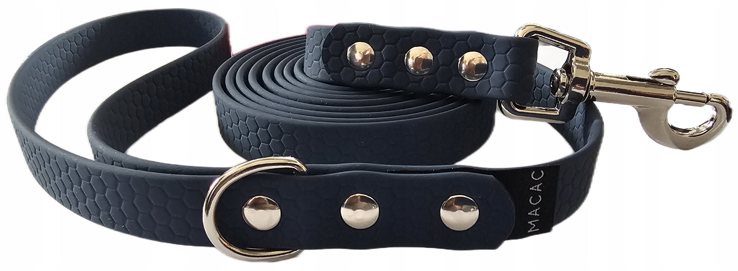 Dog leash training waterproof biothane hexa navy blue kerosene 5m Packaging status original