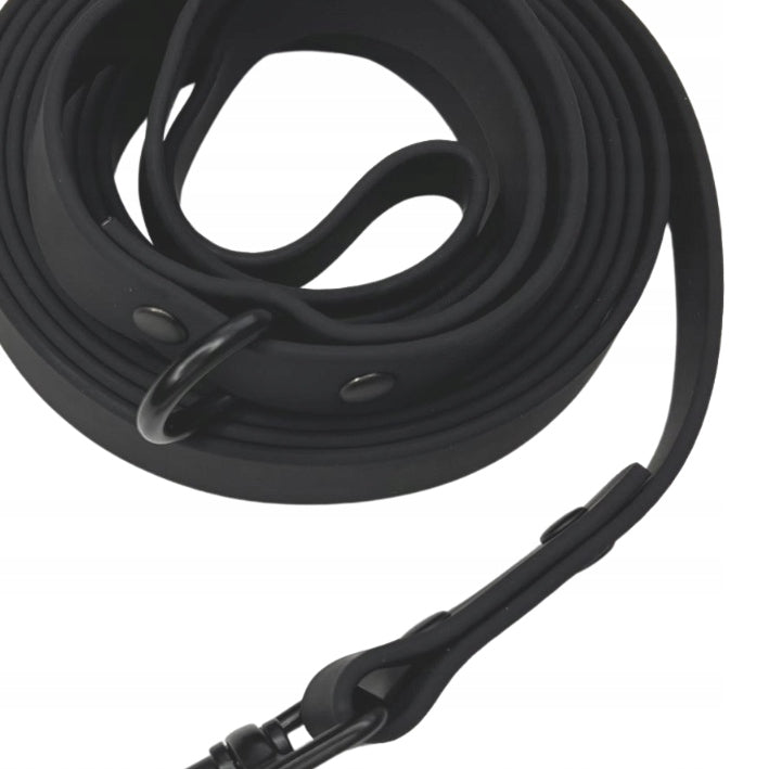 Dog leash waterproof training rope PVC 3M black lalazoo Additional features zero water absorption