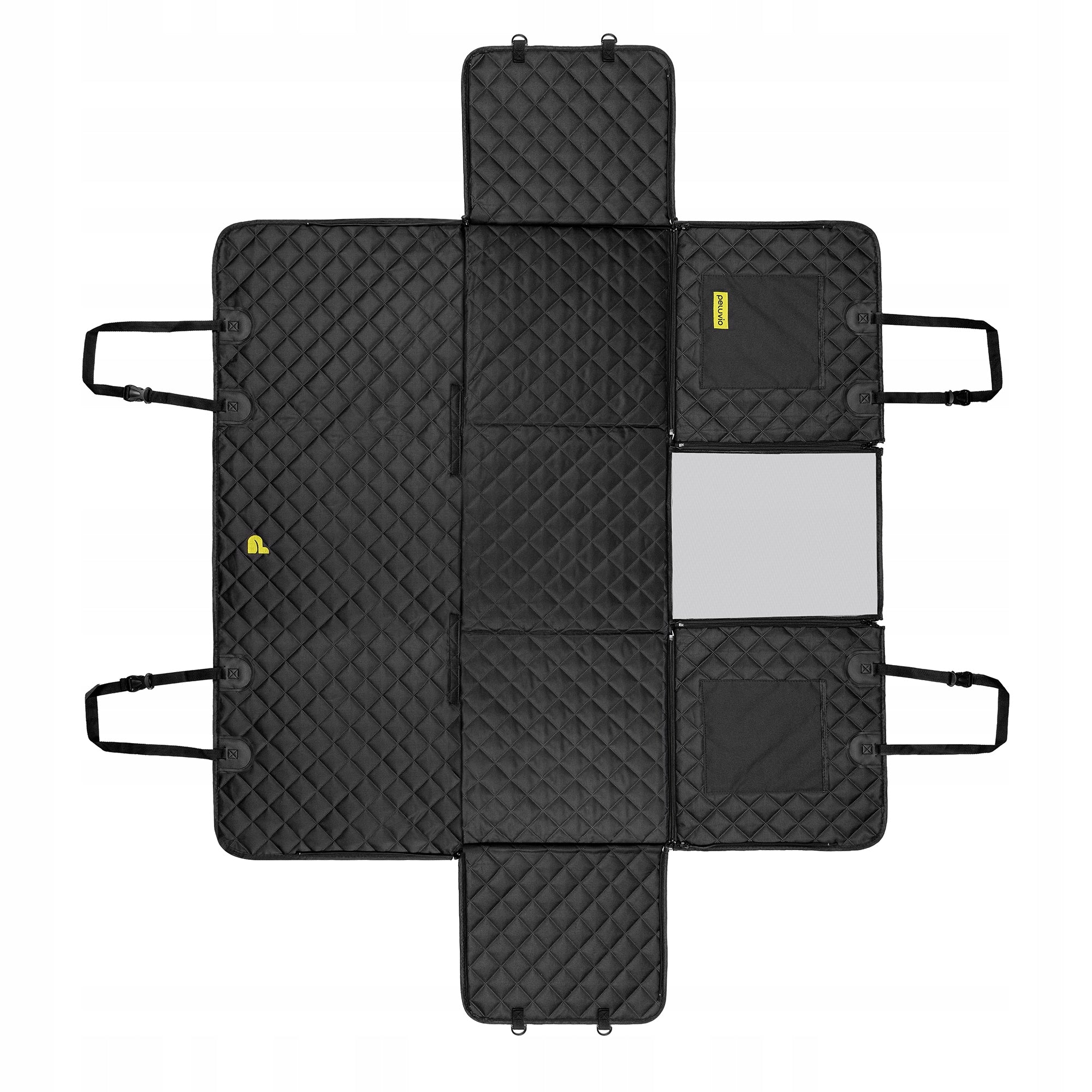 Dog mat for car STIFFENED RIGID BOTTOM WATERPROOF +COVER Brand Peluvio
