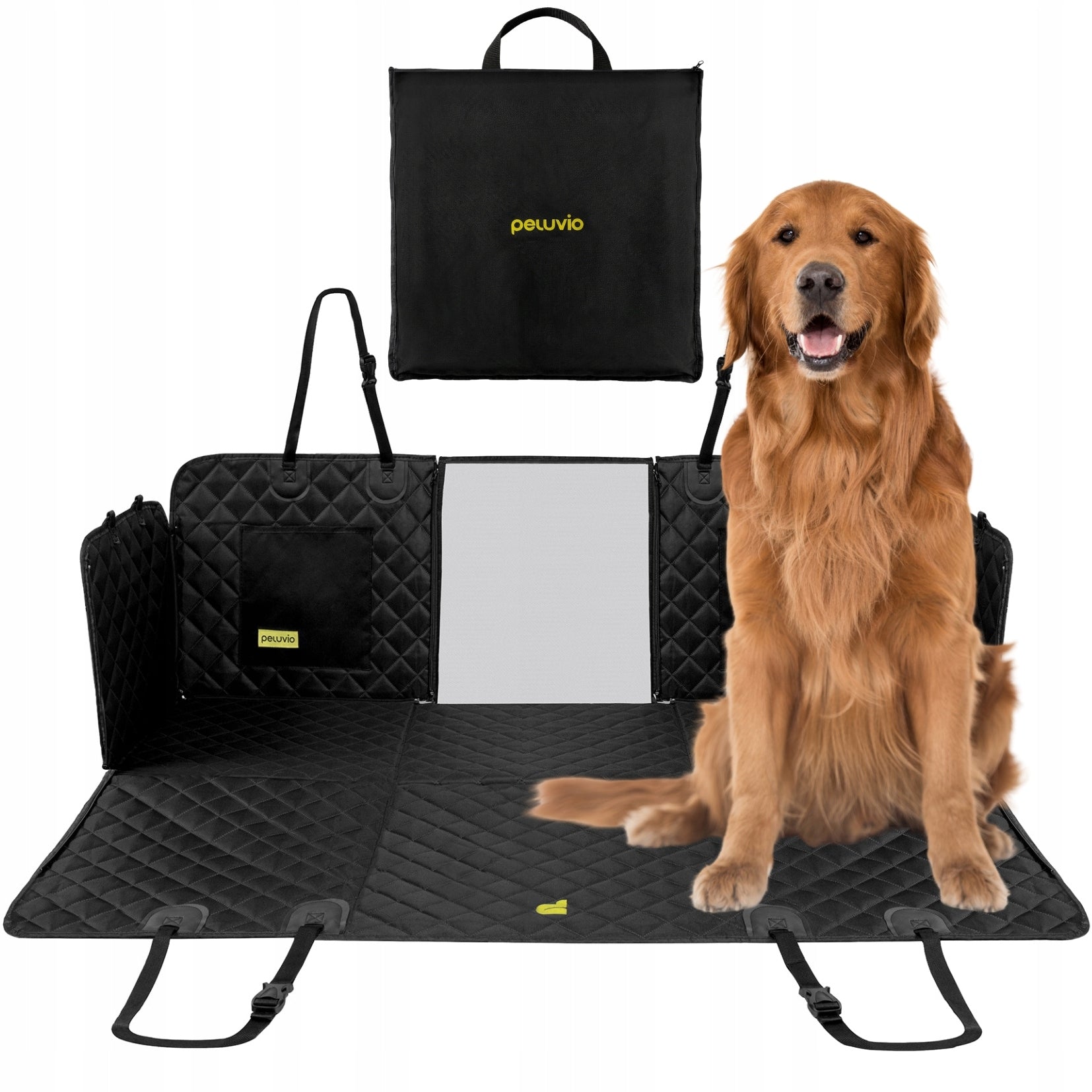 Dog mat for car STIFFENED RIGID BOTTOM WATERPROOF +COVER