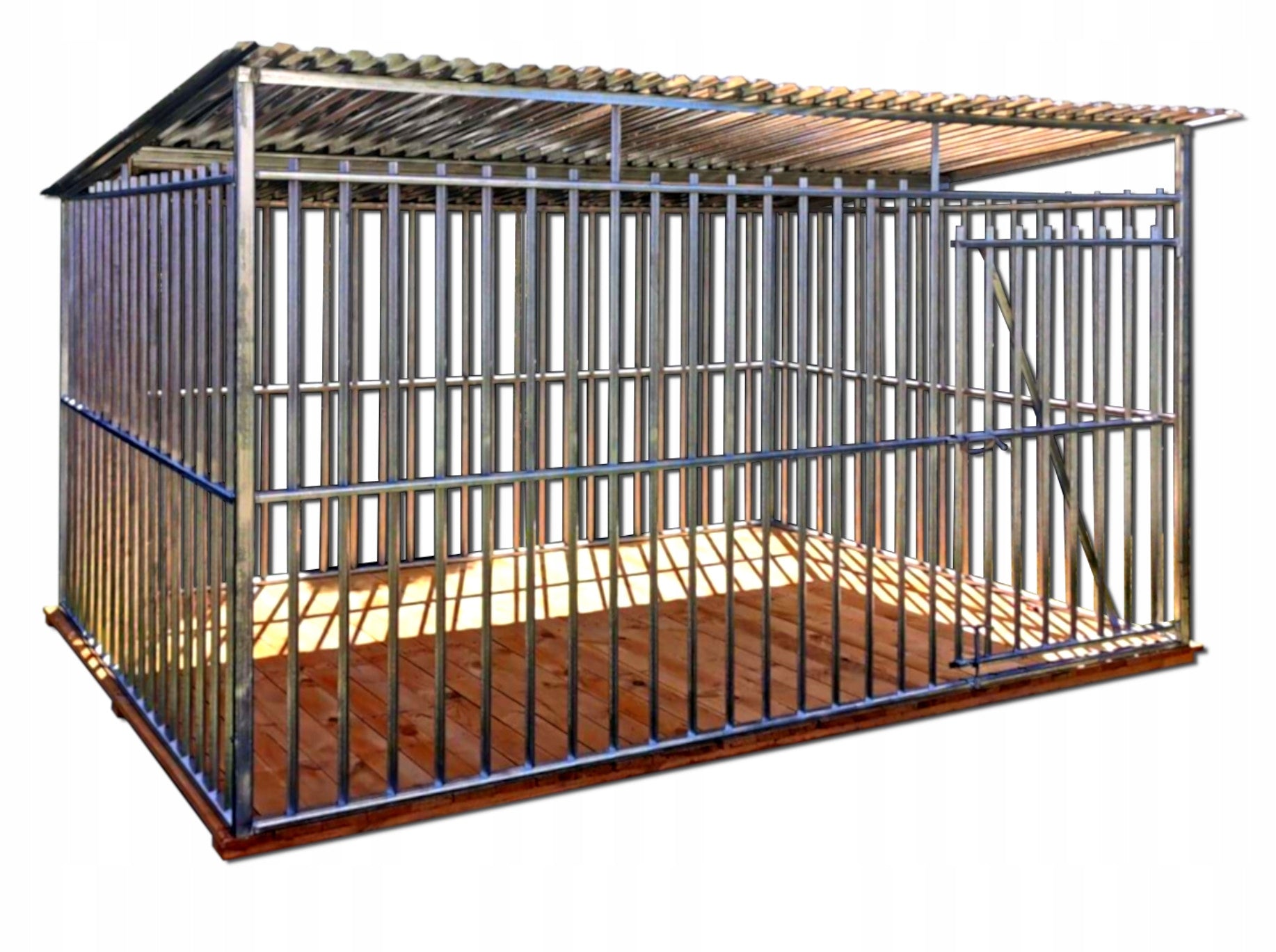 Dog playpen 3x2 with floor profile galvanized playpen to size MANUFACTURER