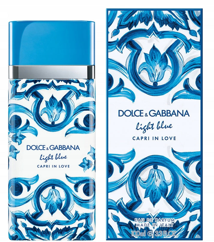 Dolce Gabbana Light Blue Capri In Love Perfumed Water 100ml For Women