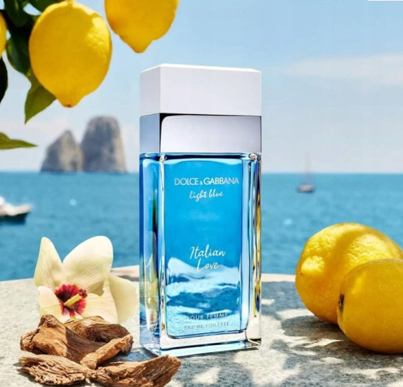 Dolce & Gabbana Light Blue ITALIAN LOVE Pour Femme 50ml Eau De Toilette Brand Dolce & Gabbana