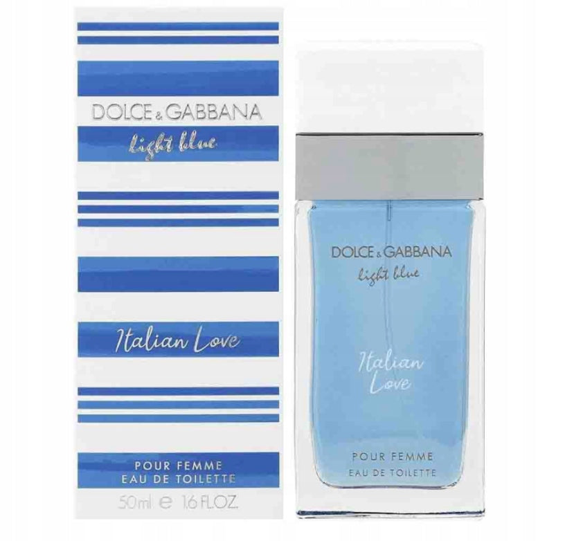 Dolce & Gabbana Light Blue ITALIAN LOVE Pour Femme 50ml Eau De Toilette EAN (GTIN) 3423222052768