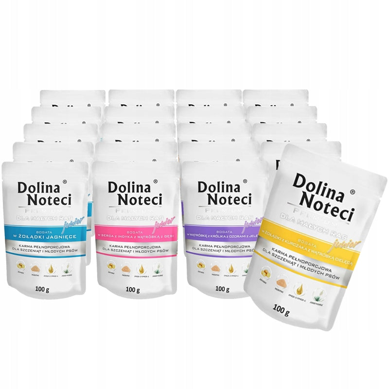 Dolina Noteci Junior Small Breeds MIX OF FLAVORS 20x100g