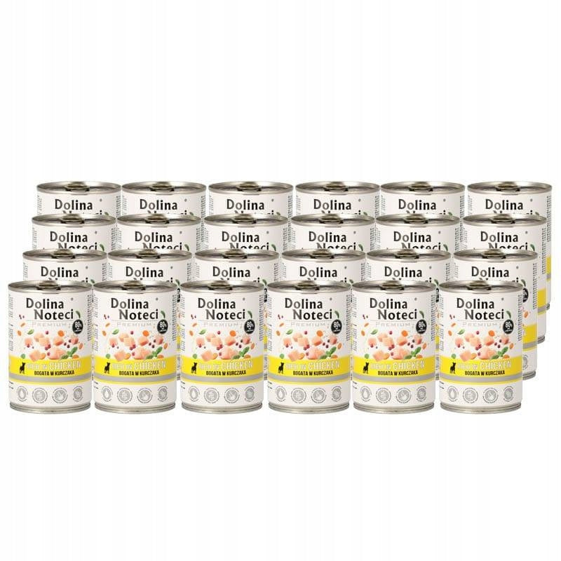 Dolina Noteci Premium Edition Limited Edition Dog Food Chicken Set 24x400
