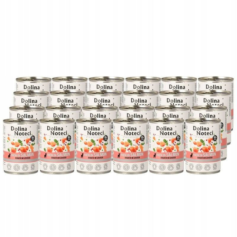 Dolina Noteci Premium Edition Limited Edition Dog Food Salmon Set 24x400g