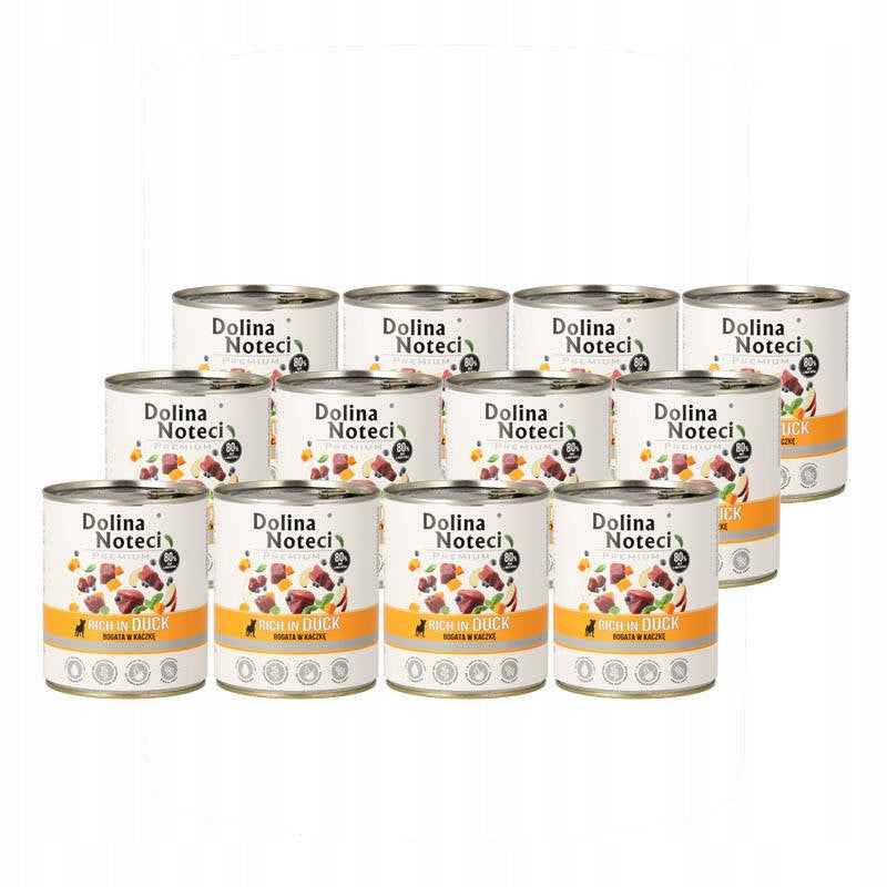 Dolina Noteci Premium Edition Limited Edition Duck Dog Food Set 12x800g