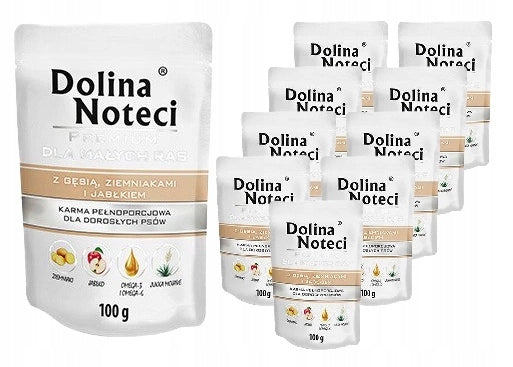 Dolina Noteci Premium SMALL BREEDS for dog GOOSE 10x 100g