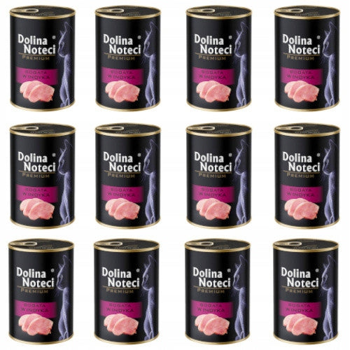Dolina Noteci Premium Turkey Rich Cat 12x400g