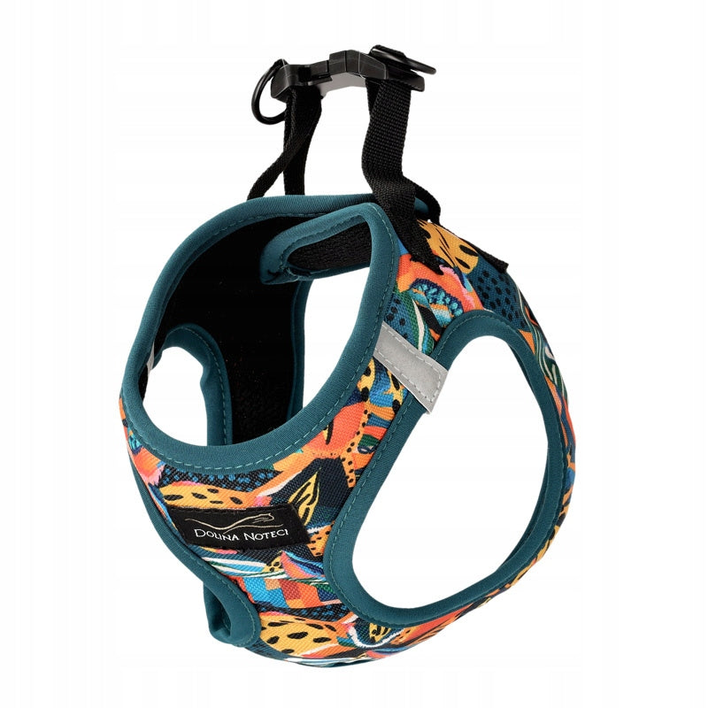 Dolina Noteci Pressure-Free Harness with Dog Mesh Tropical Adventure M