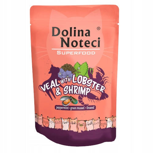 Dolina Noteci Superfood Cat Veal Lobster 85g
