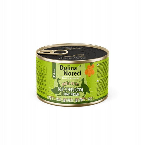 Dolina Noteci Superfood KOT - Goose with guinea fowl and sea buckthorn 185g