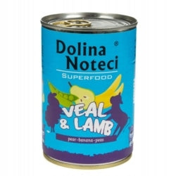 Dolina Noteci Superfood Veal Lamb Wet Dog Food 400g