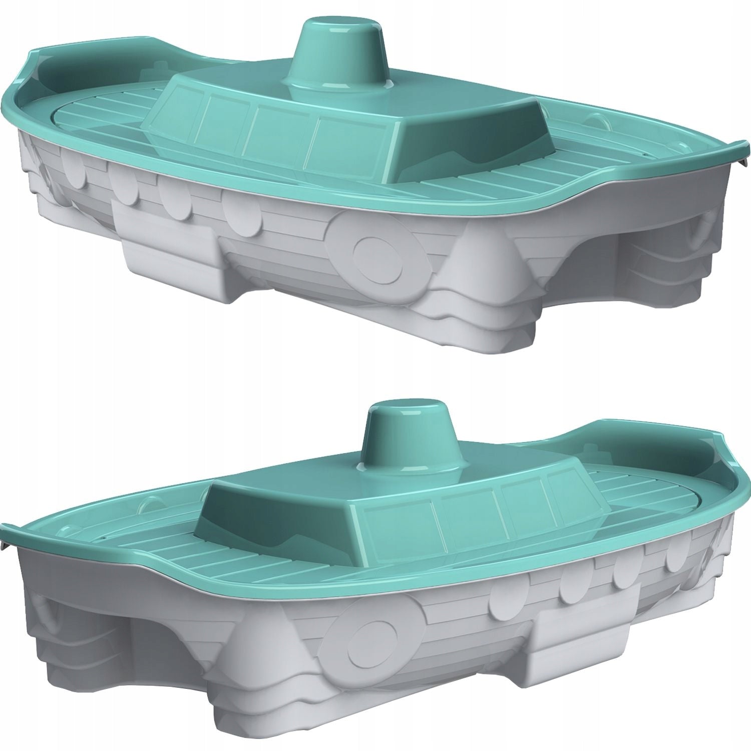 Doloni Sandbox Ship Pool Boat with Lid Green 03355/3 Manufacturer code 03355/4