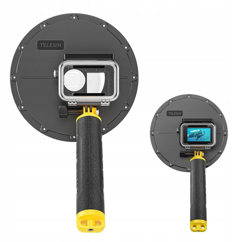 Dome DOME diving case Telesin for DJI Osmo Action with handle Packaging status original