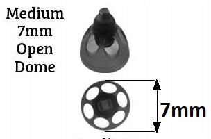 Domes, caps PHONAK Open Smokey Dome M - 10pcs EAN (GTIN) 7613275132395
