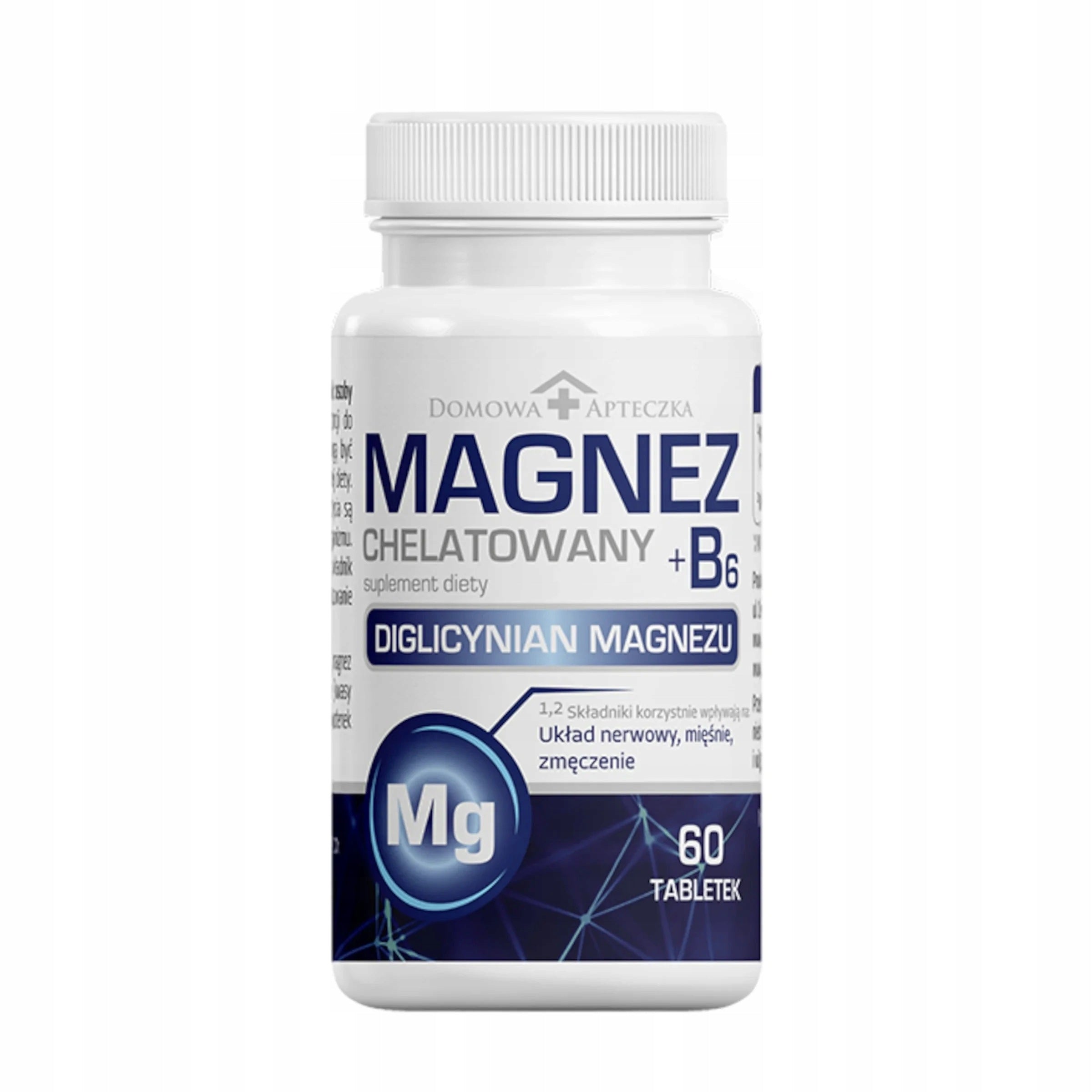 Domowa Apteczka Chelated Magnesium + B6 60 tablets