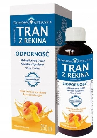 Domowa Apteczka Mango-Peach Shark Tran 250 ml