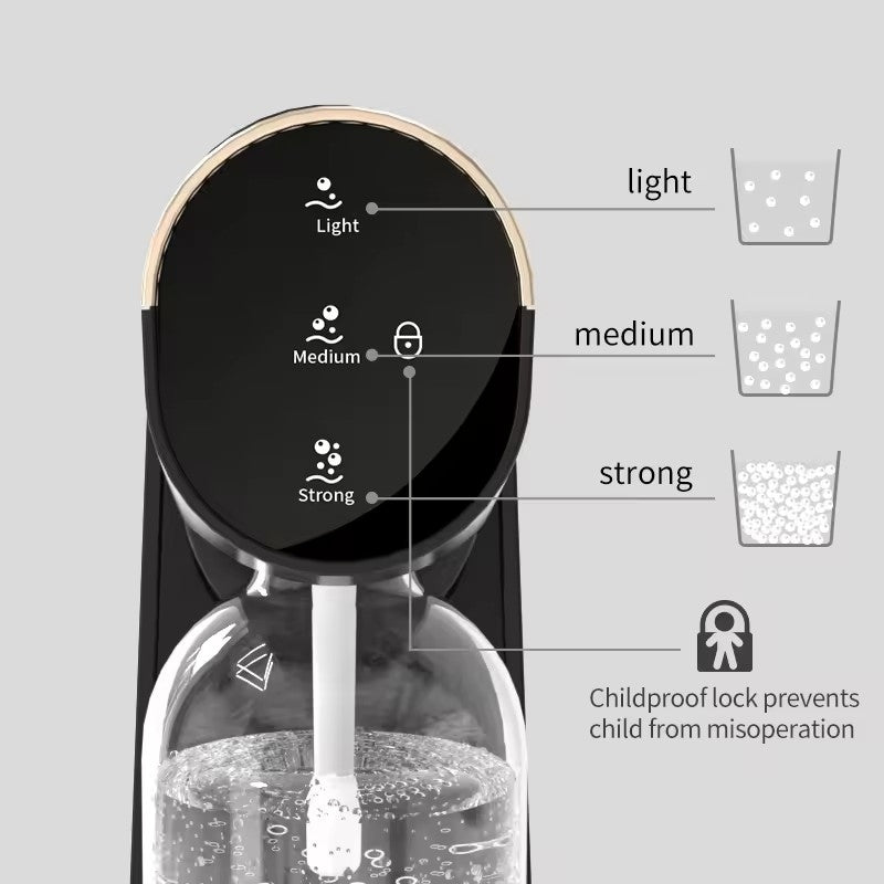 Domowy saturator do wody z butelką bez BPA. Manufacturer code 5901421315221