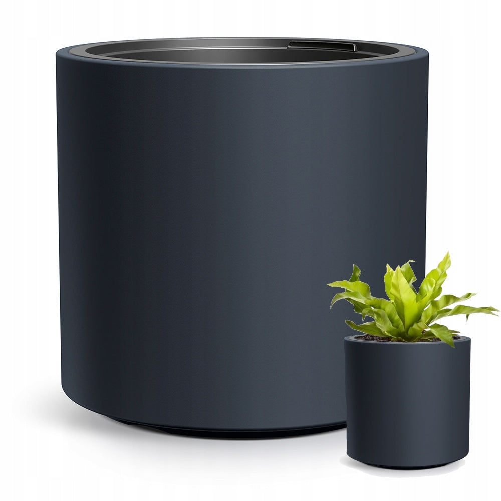 Apvalus vazonas Prosperplast Heos R Slim DBHER300-S433