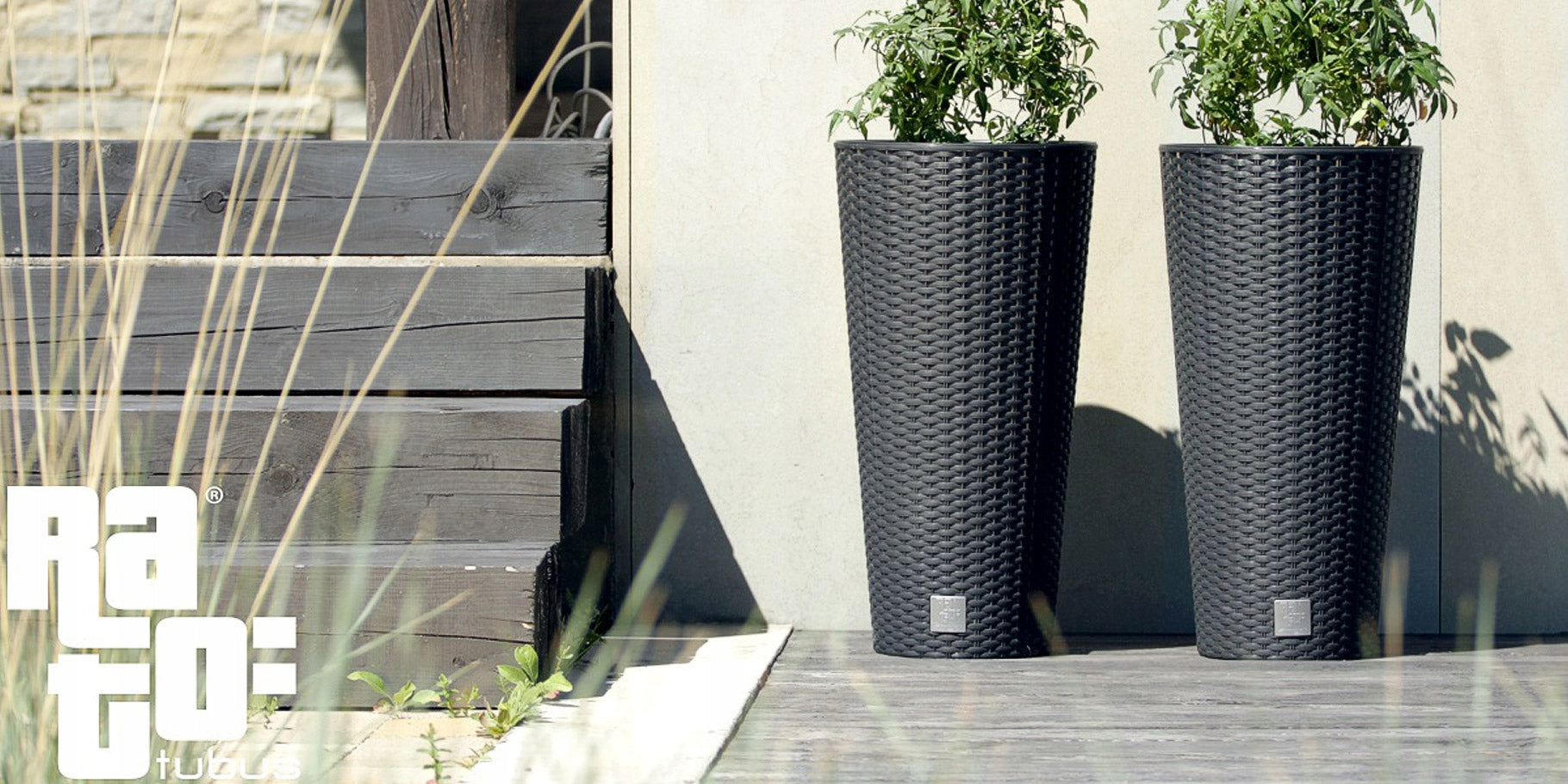 Gėlių vazonas Prosperplast Rato Tubus, 40 x 76,3 cm