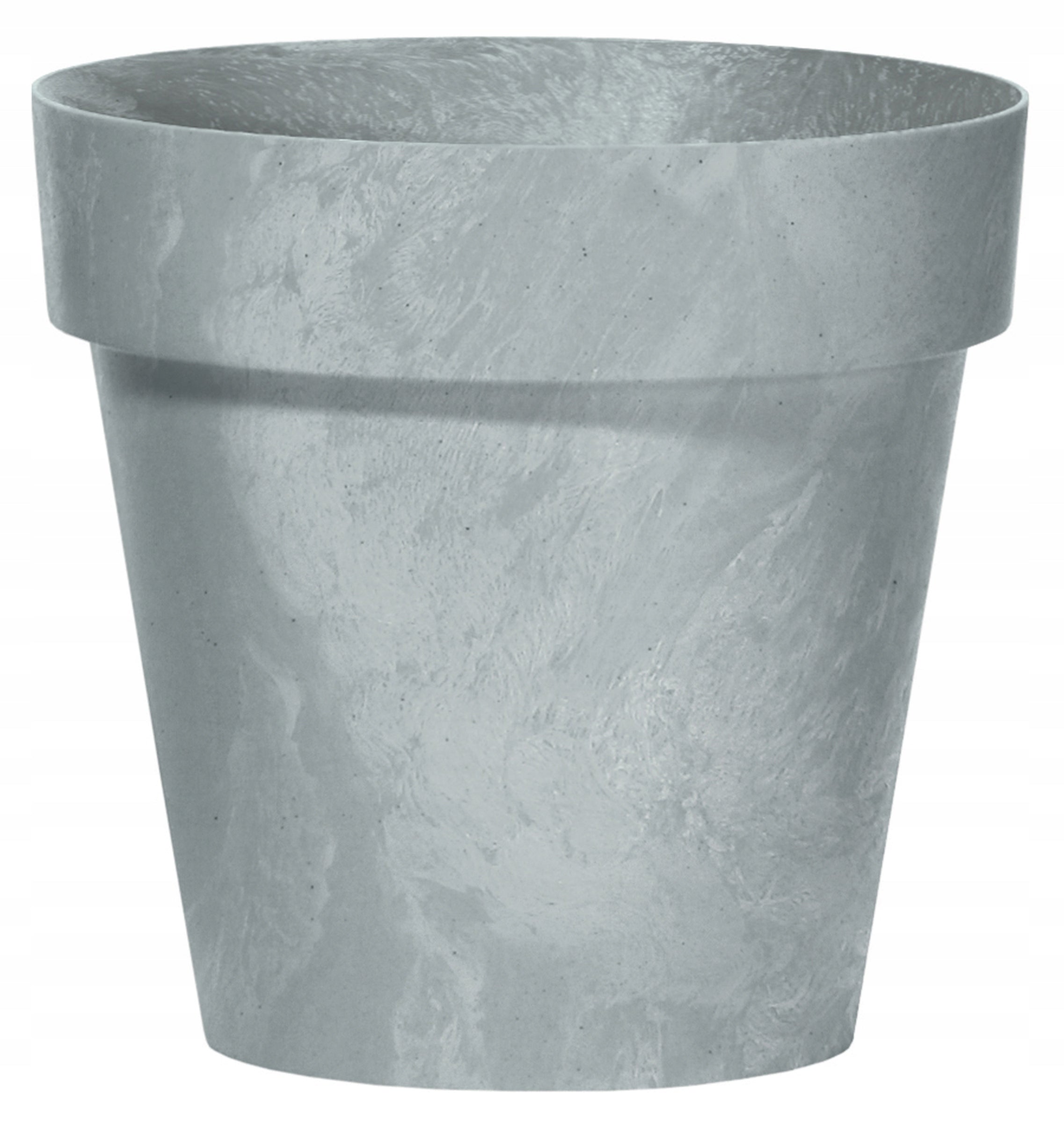 Vazonas Prosperplast Cube Beton Effect DCUB400E-422U, pilkas