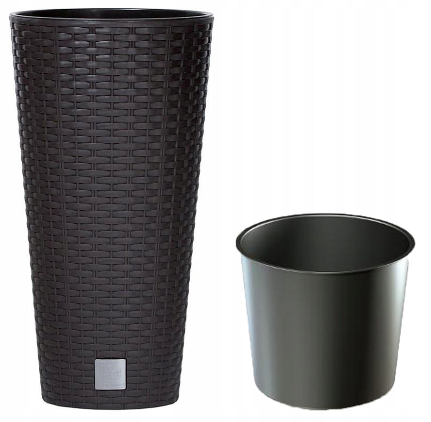 Gėlių vazonas Prosperplast Rato Tubus DRTUS250-440U, rudas