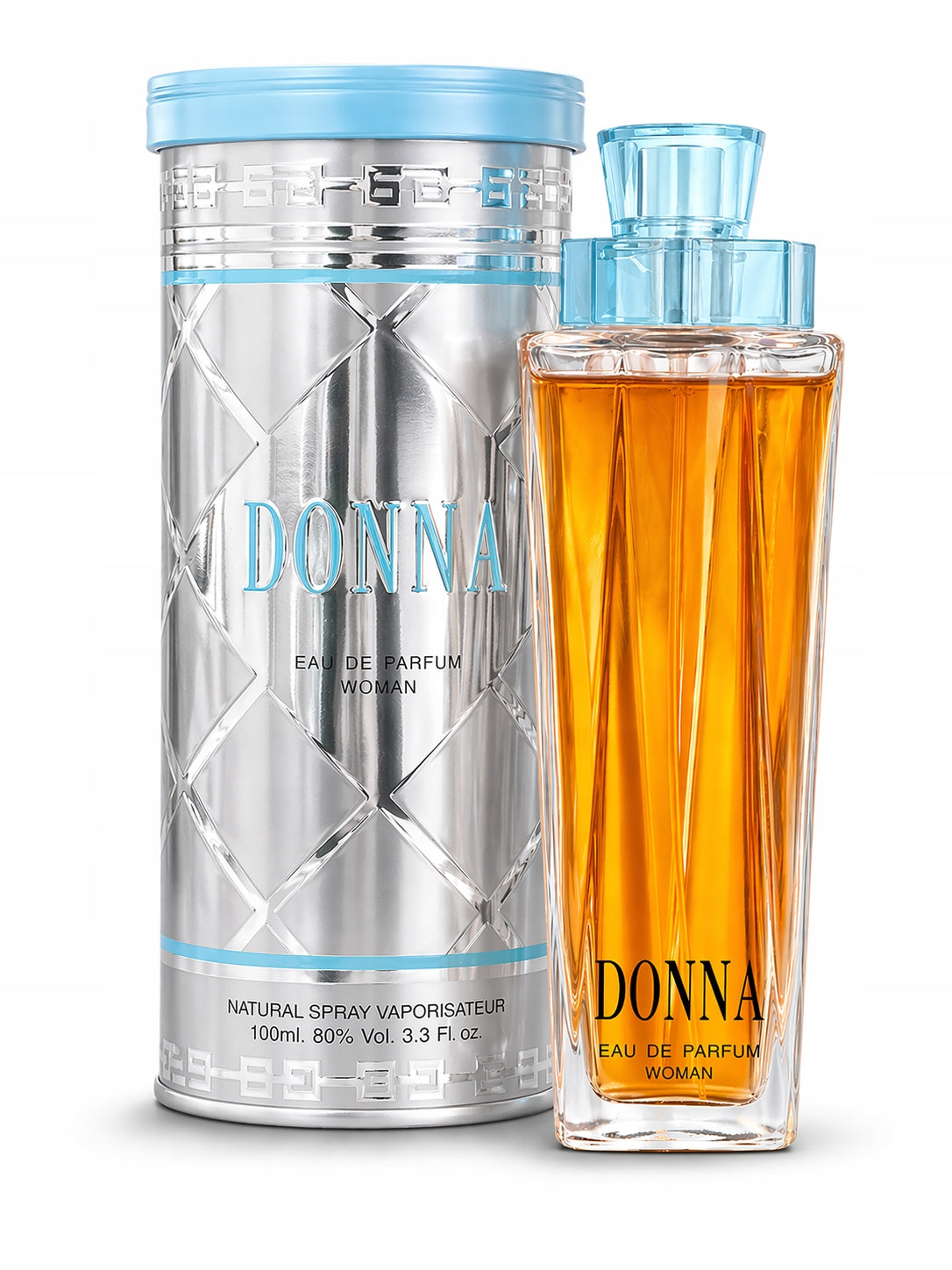 Donna Light Blue 100ml Perfumed Water Women's EDP Citrus Fresh