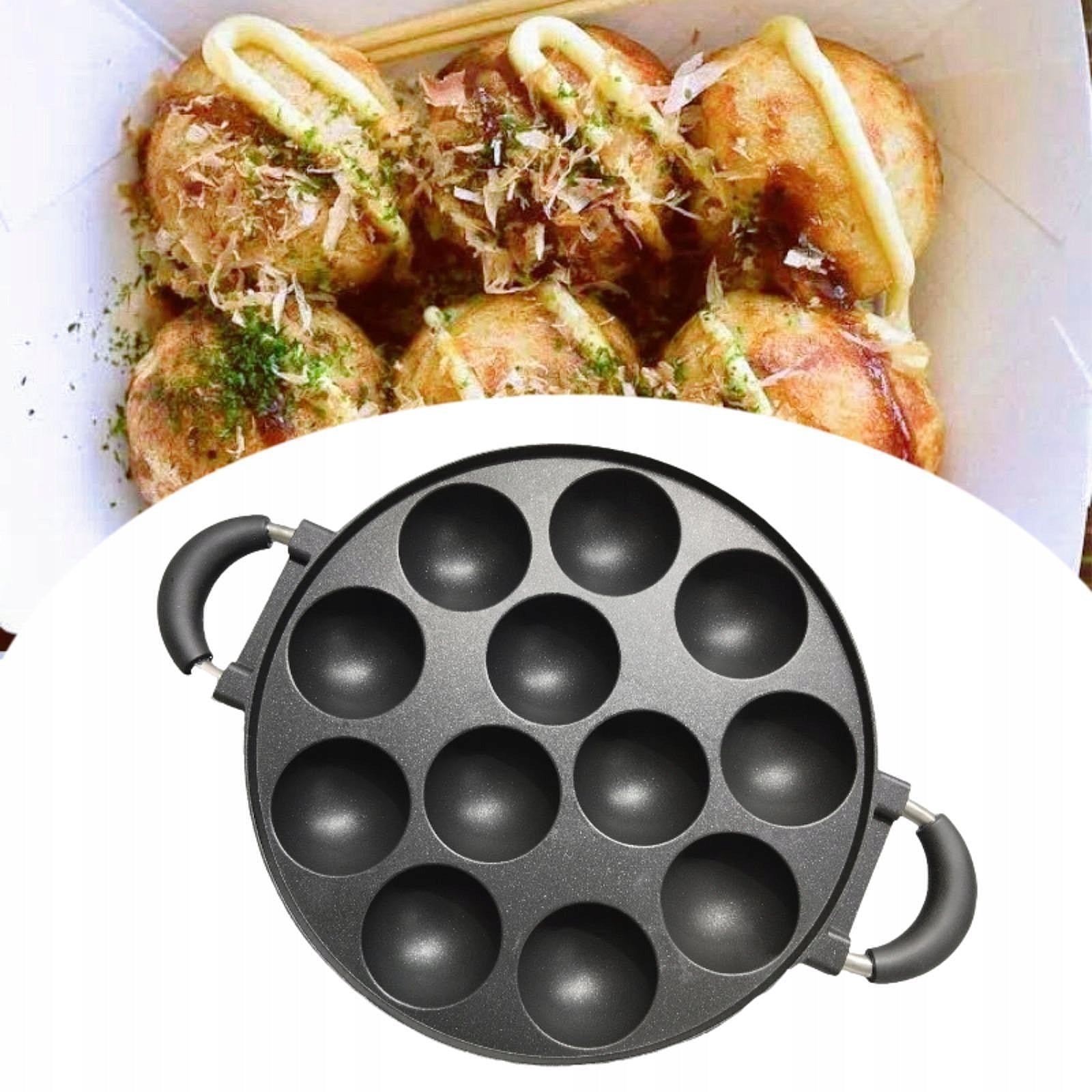 Donut Baking Pan Fits Stovetop Multipurpose Donut Maker Pan for 12 Hole