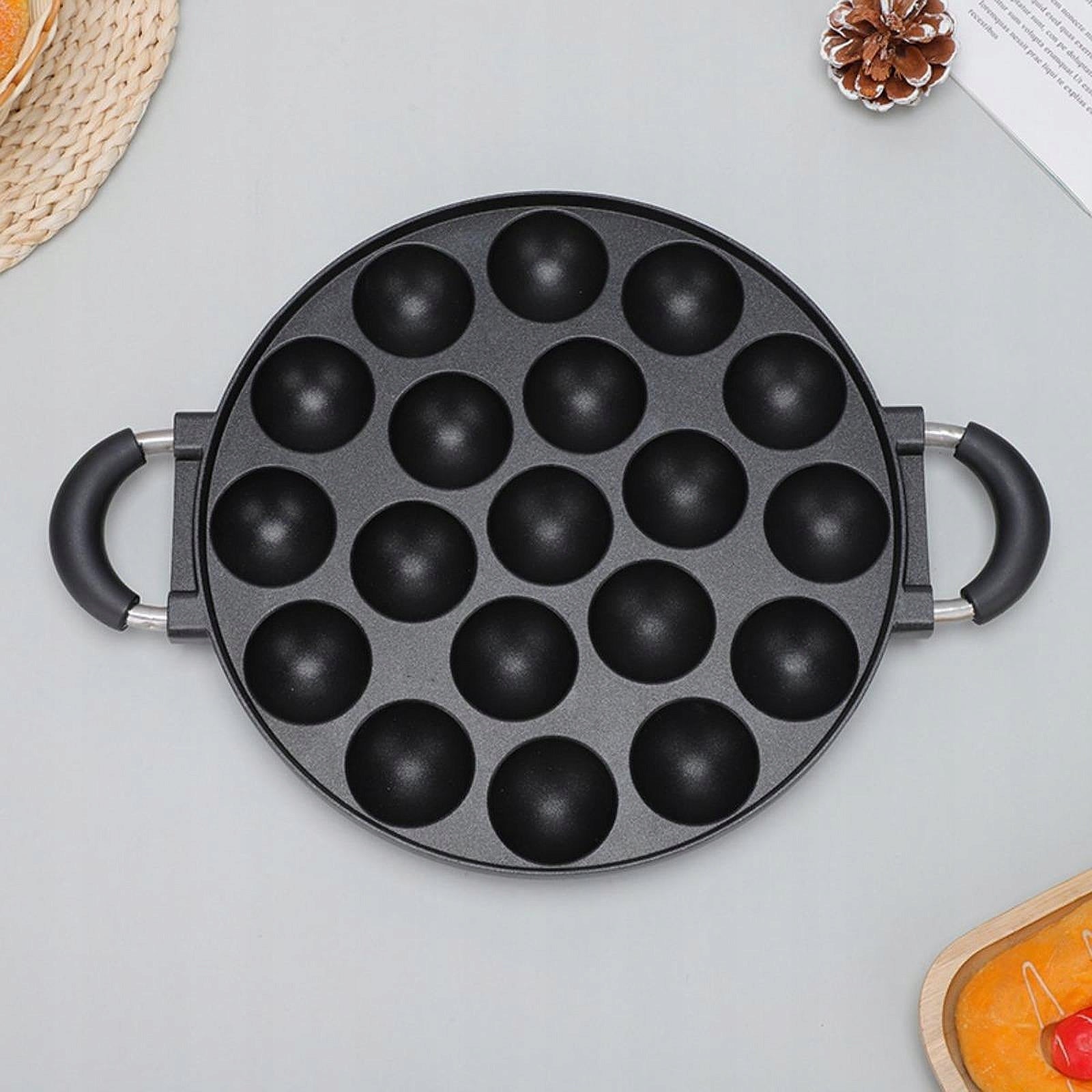 Donut Maker Pan Egg Frying Pan Nonstick Donut Baking Pan for 19 Hole Brand no brand