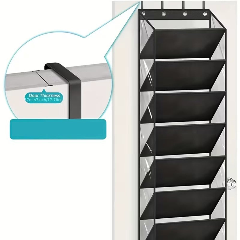 Door Hanger Shoe Hanger, 10 Layers Door Organizer Manufacturer code Wieszak na buty do zawieszenia na drzwiach