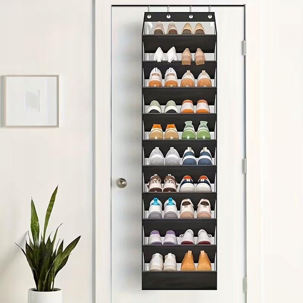 Door Hanger Shoe Hanger, 10 Layers Door Organizer Number of pieces 1 pcs