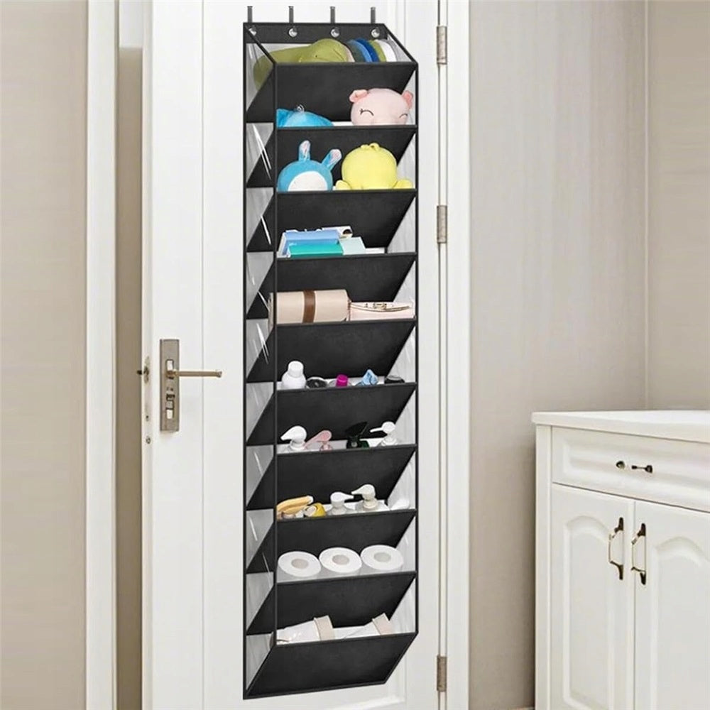 Door Hanger Shoe Hanger, 10 Layers Door Organizer Product width 42 cm